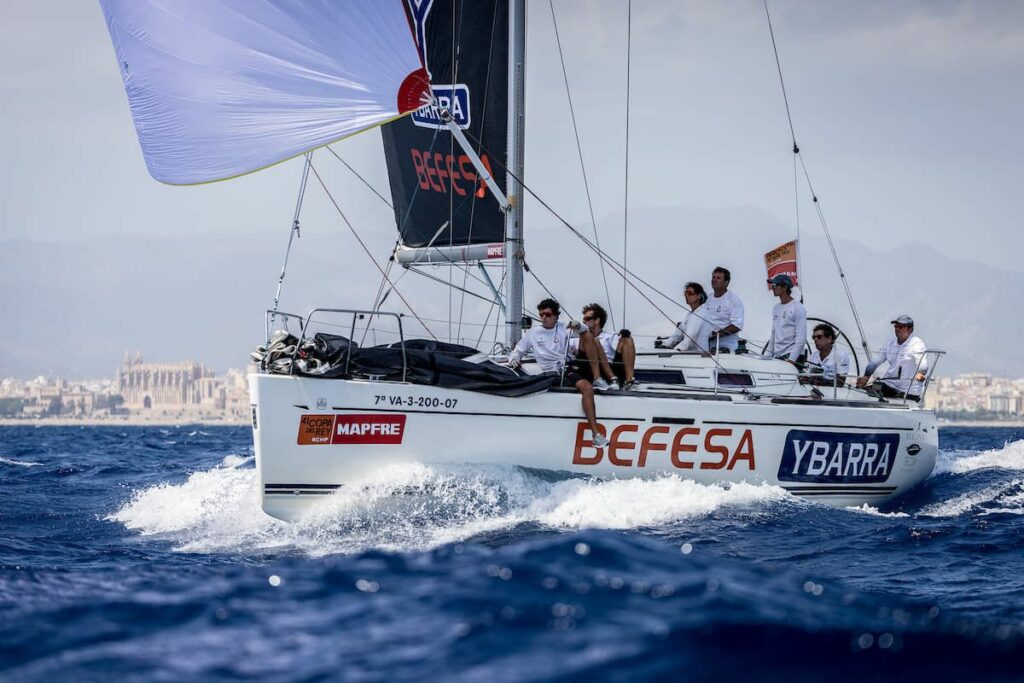 participantes de una regata
