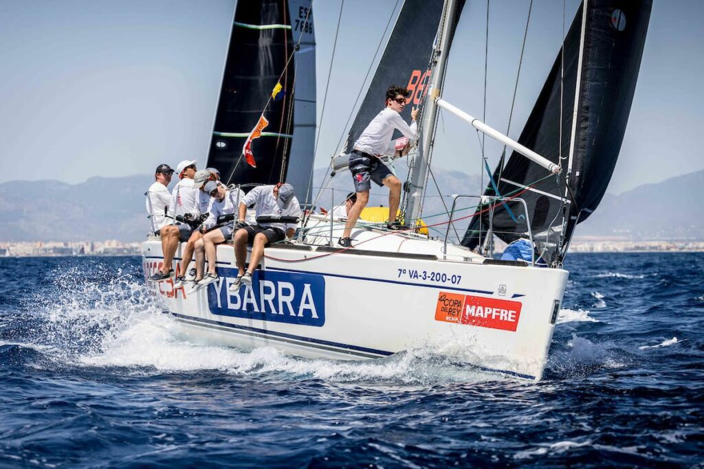Participación en regata